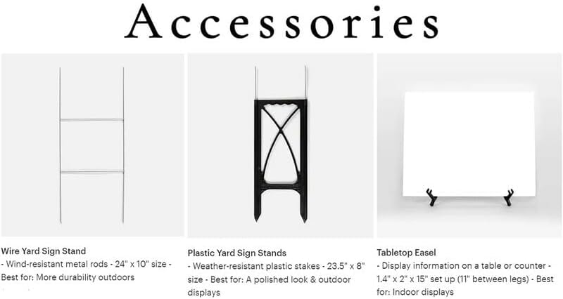 Elegant Custom Wedding Welcome Sign With Stand - Black, Minimalist Design