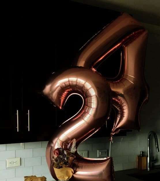 Big Coffee Brown 40 Inch 9 Balloon Number, Jumbo Giant 9th 19 29 39 49 99 Birthday Party Decorations, Large Dark Brown Foil Balloons Anniversary Birthday Party Engagement Decorations