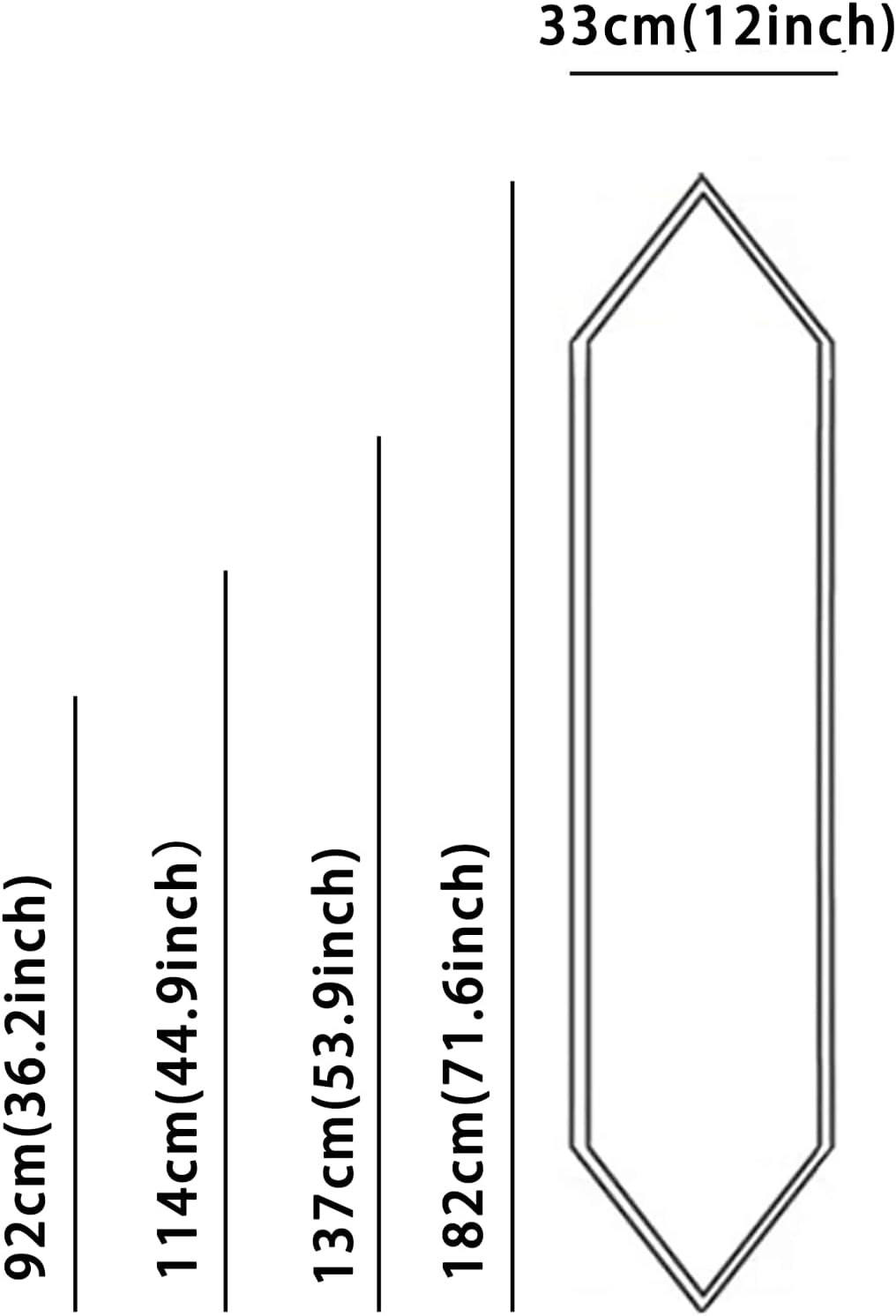 Jayla White Lace Table Runners, Elegant Vintage Lace Table Runner, Wedding Lace Decor with Floral Embroidery,Tea Party Decor, 13x54 Inch