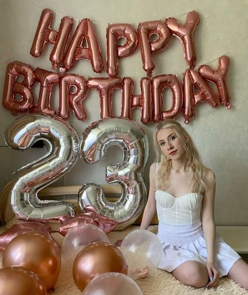 Silver 40 Inch Large Number 5 Birthday Balloon, 2025 Five 5th 15 25 35 50 55 Birthday Celebration Decorations, Foil 5 Mylar Helium Number 5 Balloons Girl Boy Anniversary Party Supplies