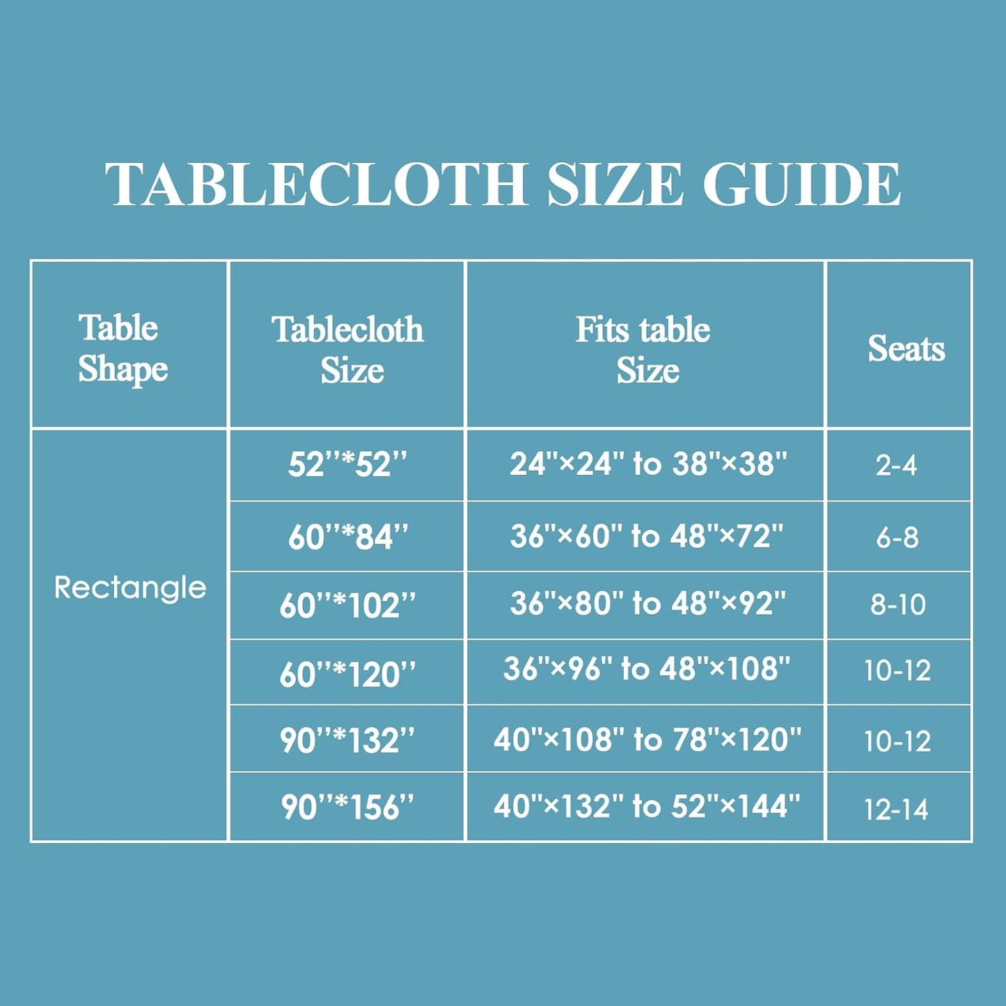 VidaFete Tablecloth 90*156inch Rectangle Table Cloth Polyester, Stain Wrinkle Resistant Polyester Dining Table Cover for Kitchen Dinning Party Wedding Rectangular Tabletop Buffet Decoration(Sagegreen)