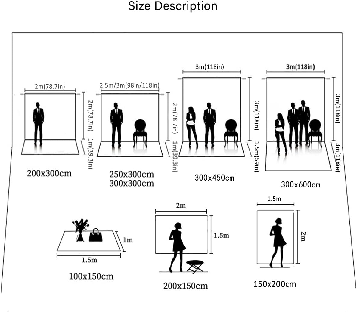 10x10ft Aqua Abstract Solid Photography Backdrops Gradient Portrait Photo Booth Background for Photographyer