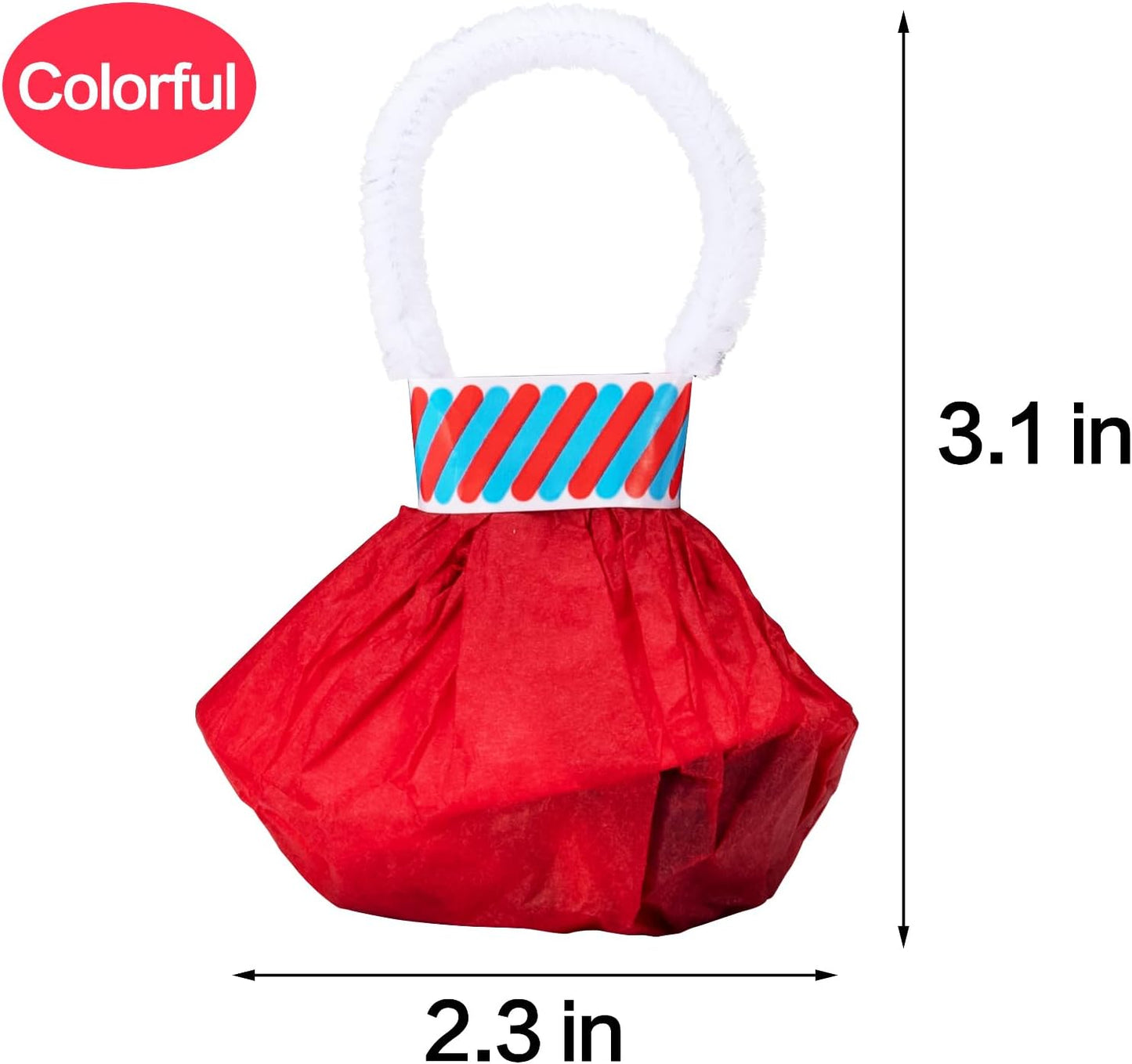 Confetti Poppers, 10Pack Plastic No Mess Streamers, Party Poppers for Birthday,Wedding,Celebrations,Graduation Party (Colorful, 10 Pack)