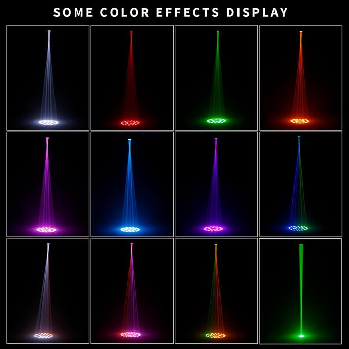 SHEHDS 300W LED Moving Head Light with 13 Gobos, 11 Colors, 8+16 Prism, Frost & Rainbow Wheel, Strobe Effect, DMX512 for Party, KTV, Bar, Stage Show