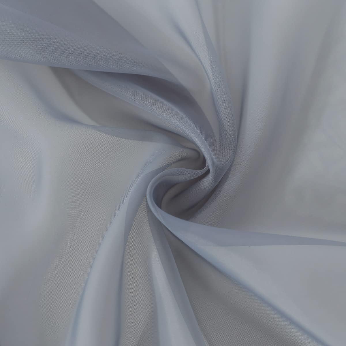 Window Gray Sheer Curtains 120 Inches Long 2 Panels Sheer Curtain Basic Rod Pocket Panel for Bedroom Children Living Room Yard Kitchen (Gray, 52" W x 120" L | 2 pcs)