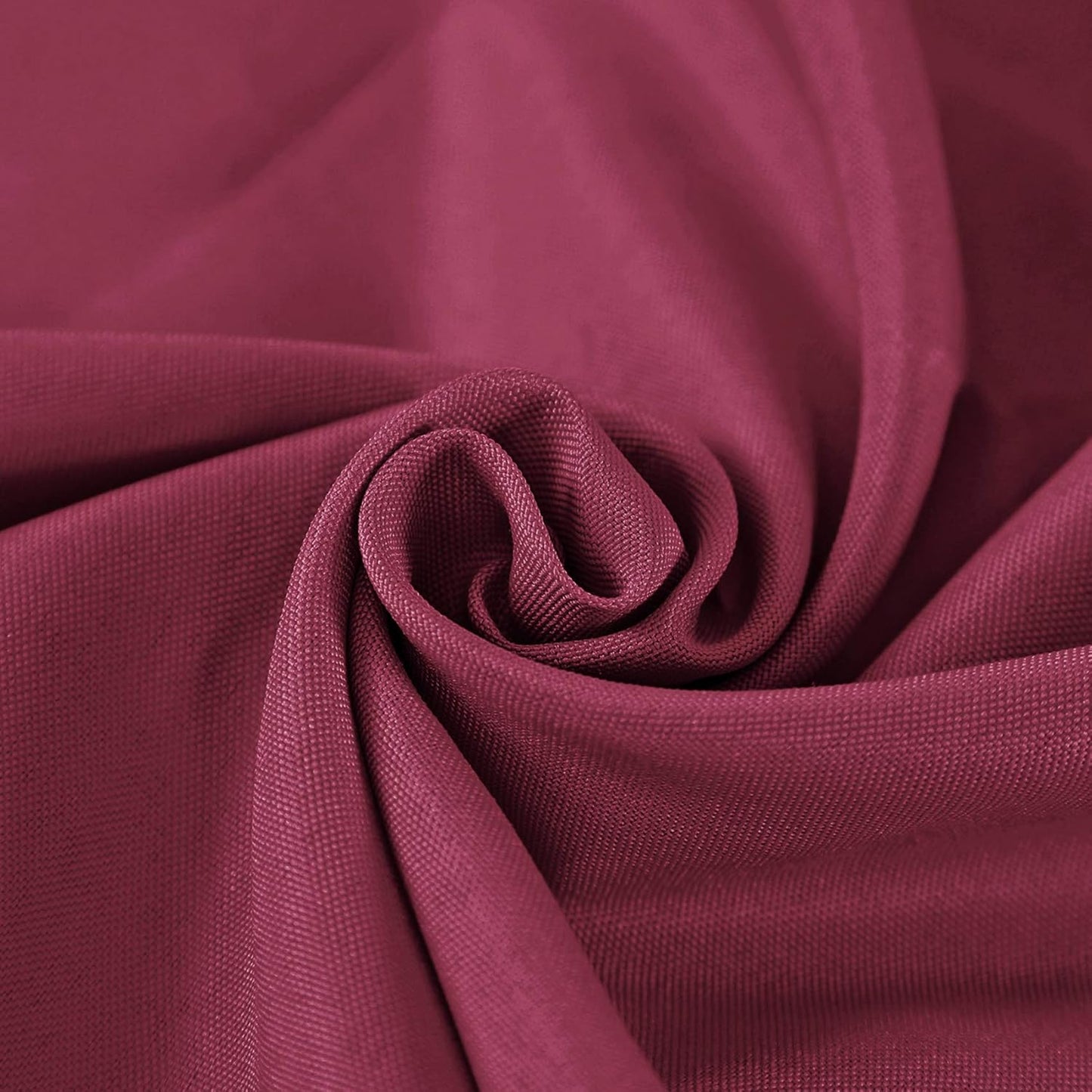 132 inch Round Tablecloth Washable Polyester Table Cloth Decorative Table Cover for Wedding Party Dining Banquet(132 inch,Burgundy)