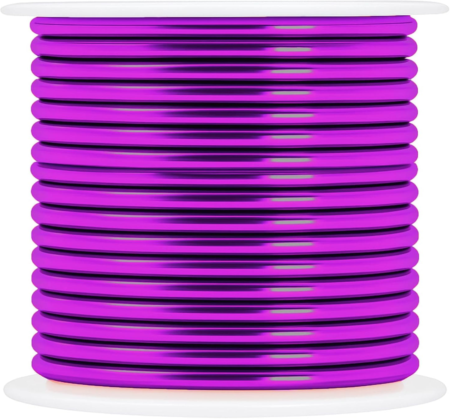 Mandala Crafts 14 Gauge Anodized Aluminum Craft Wire for Jewelry Making – 330 FT Colored Flexible Silver Lavender Purple Pink Ice Blue Turquoise Wire - Bendable for Bonsai Armature Crafting Sculpting