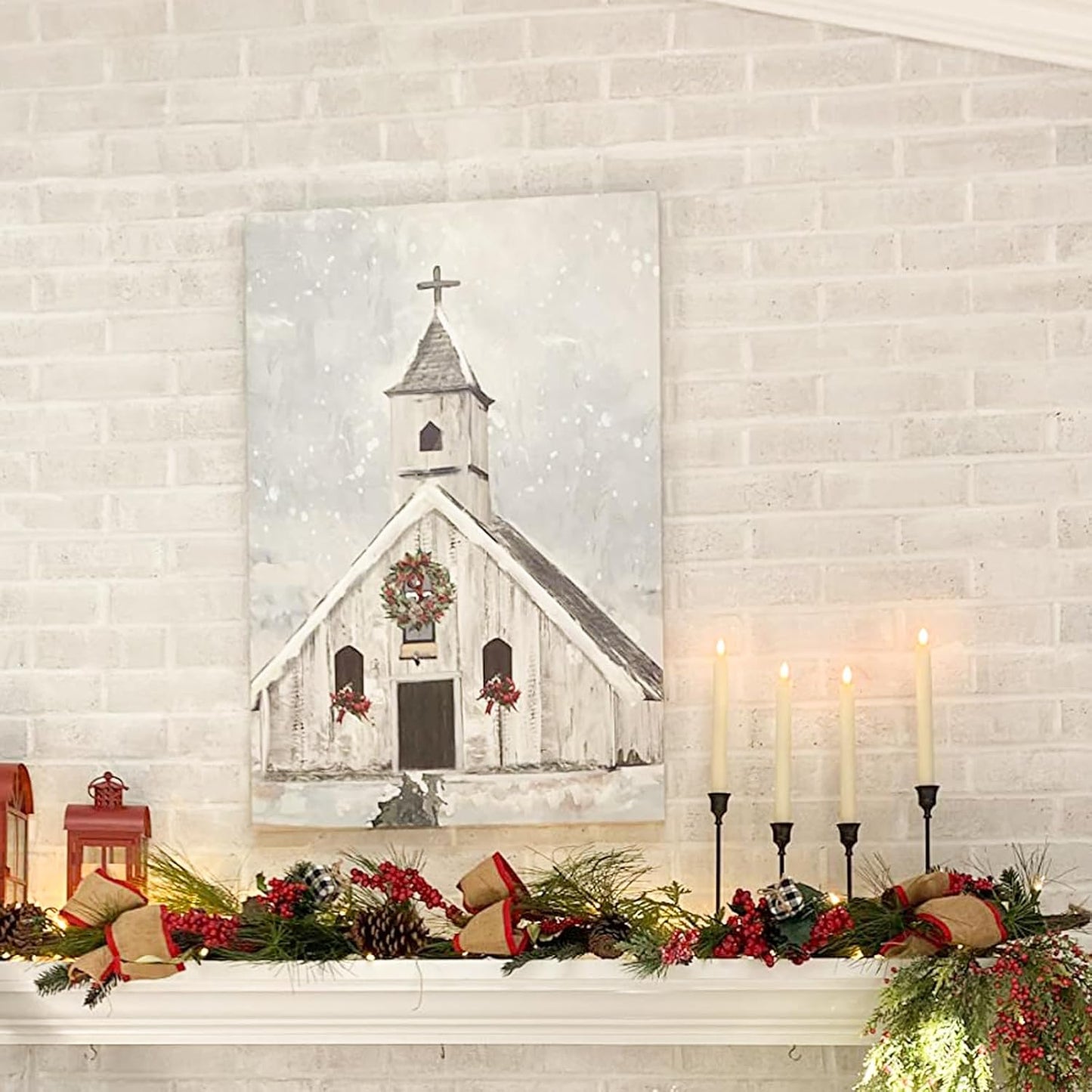 Metal Candle Holders for Candlesticks Taper Candlestick Holders Set Vintage Decorative Centerpiece Candelabra Tall Candle Stands for Halloween Thanksgiving Christmas (Matt Black, 2 Sets (6 pcs))