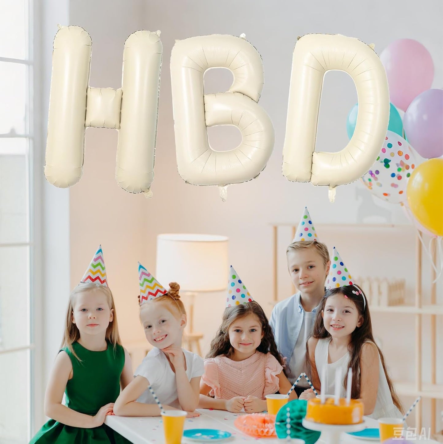 40 Inch Letter Balloons M, Big Custom A-Z Alphabet Foil Name Balloon Cream White, Self Inflating Beige Customize Helium Balloon Letters M for Women Girls Birthday Bride Baby Shower Party Decorations