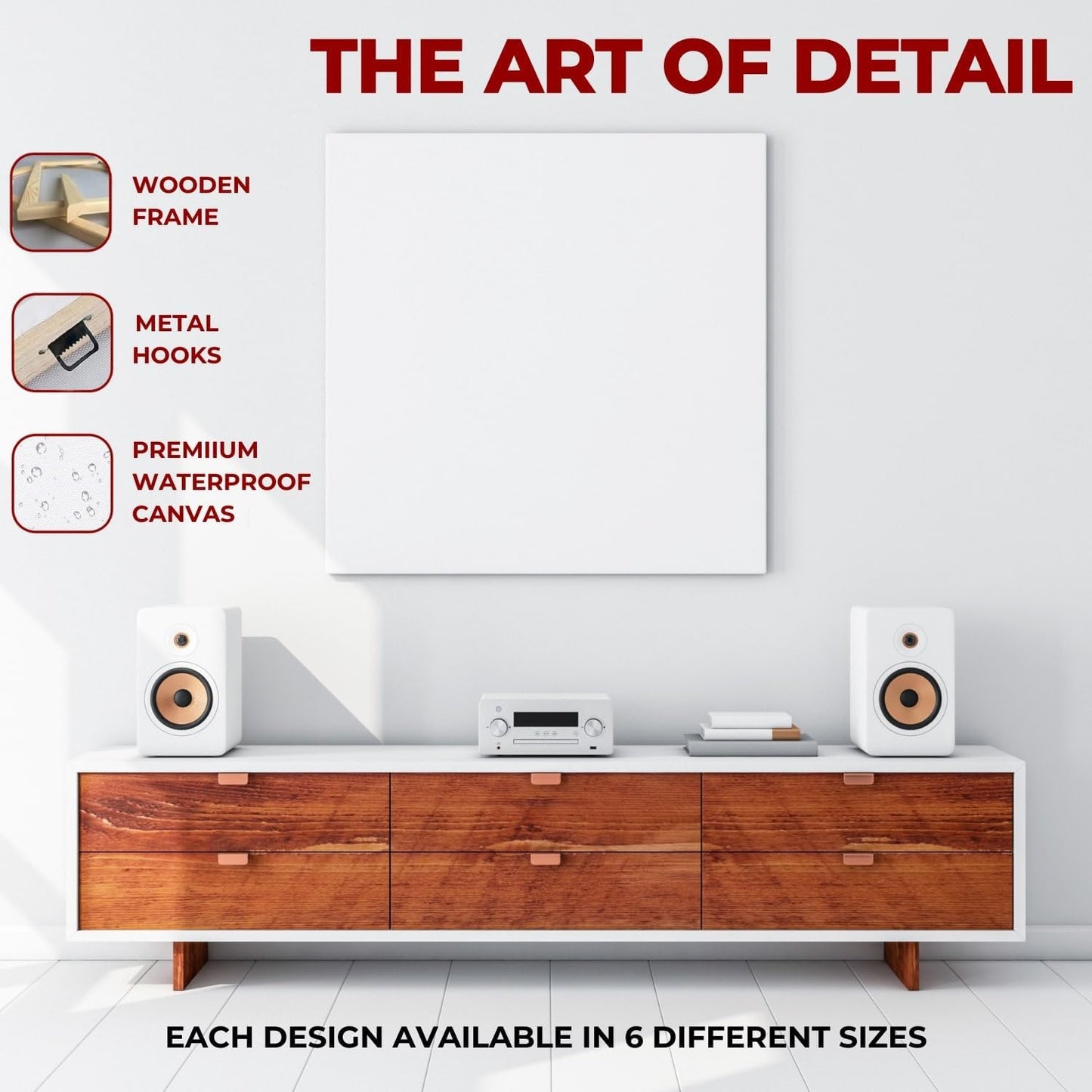 Dreamcontroller Custom Wall Canvas Posters Wall Art Decor (Set of 3) I Personalized Framed Photo To Canvas Print Banner For Bedroom, Livingroom & Office | Made In Usa | Fast Delivery | Hd Print