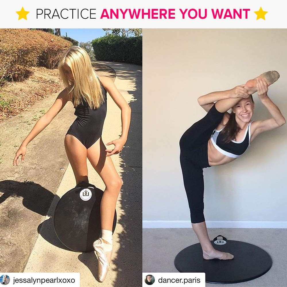 Dancing Disc Professional Marley Competition Floor for Dancer on The Go / 24 Inches