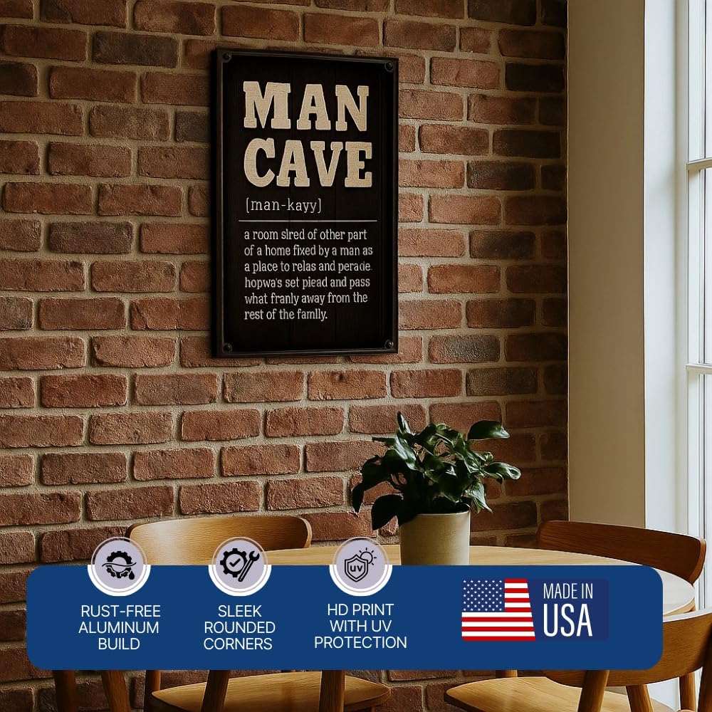 Custom Metal Posters By DC for Indoor Use - Personalized Metal Wall Art & Photo Prints | Vintage Signs, Metallica Poster, Wall Bedroom Decor | | Multiple sizes | Made in USA