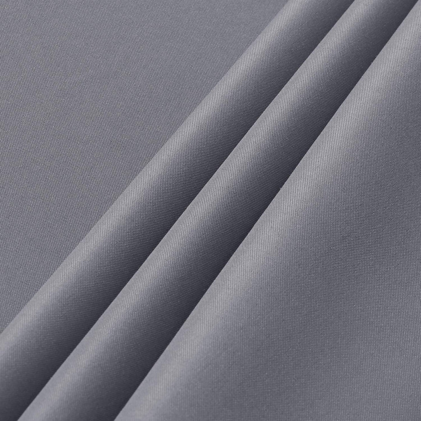 sancua 2 Pack Light Grey Tablecloth 54 x 54 Inch, Stain and Wrinkle Resistant Square Table Cloth - Washable Polyester Table Cover for Dining Tables, Buffet Parties and Camping