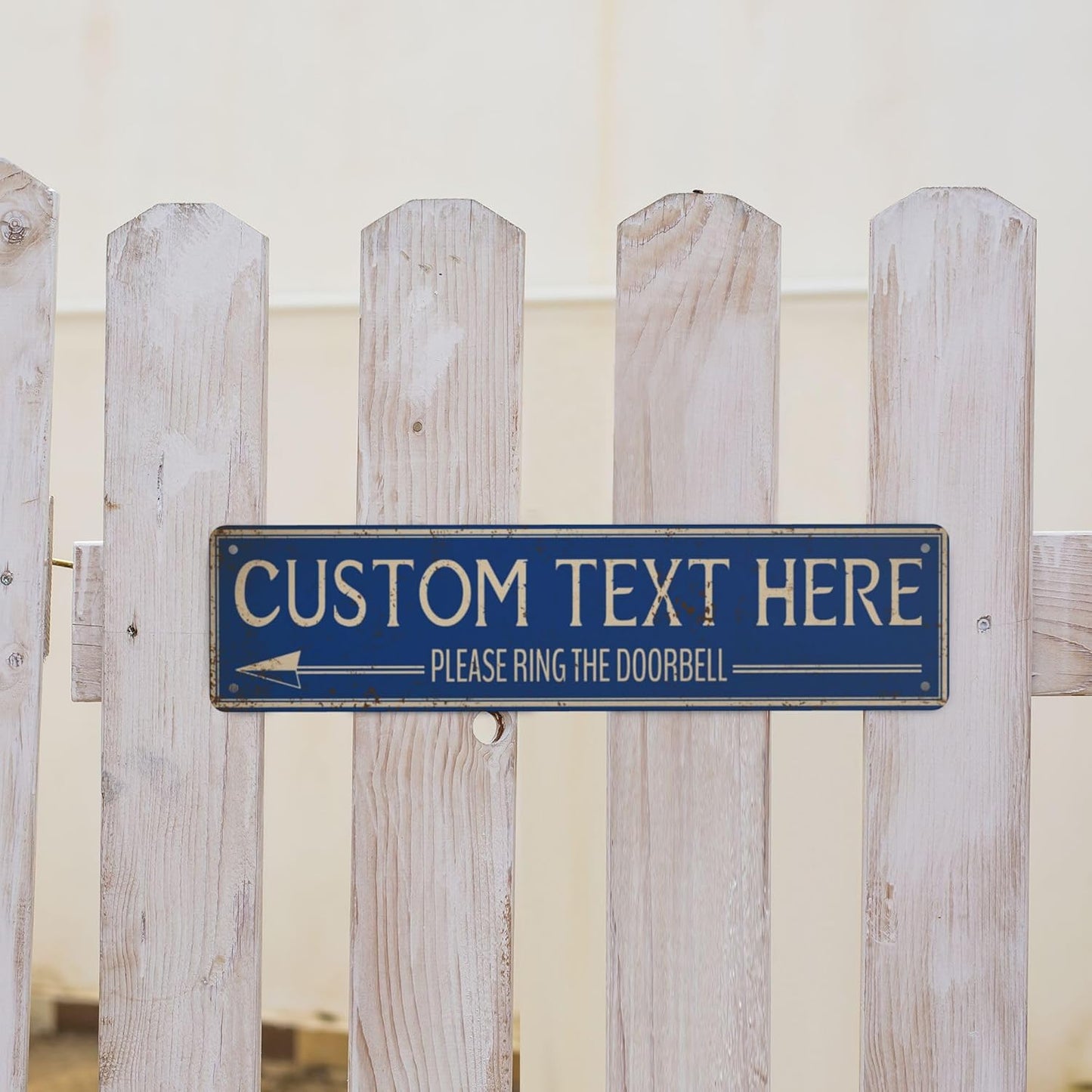 Custom Signs Outdoor Metal Personalized Street Signs with Your Text Name Logo Photo for Business Home Street Bar Outdoor Indoor Wall Decor Fade Resistant Plaque