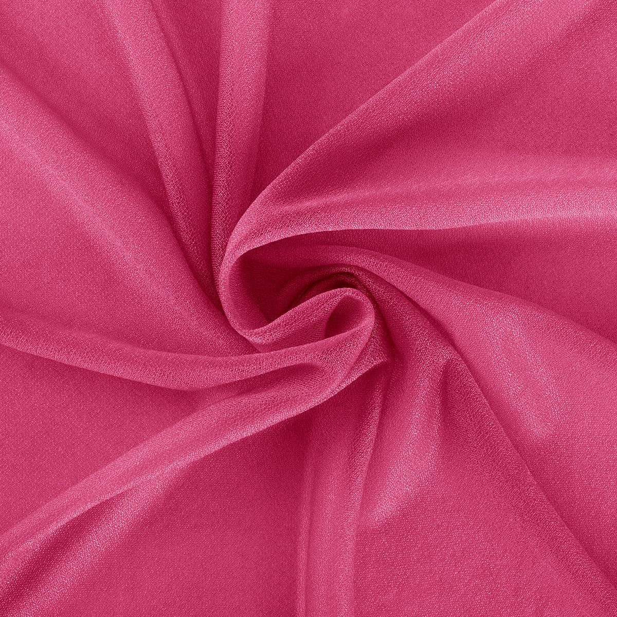 Hot Pink Wedding Arch Draping Fabric 2 Panels 29" x 20 FT Wedding Drapes for Backdrop Sheer Curtains Drapes for Romantic Bridal Baby Shower Ceremony Birthday Party Fall Outdoor Events
