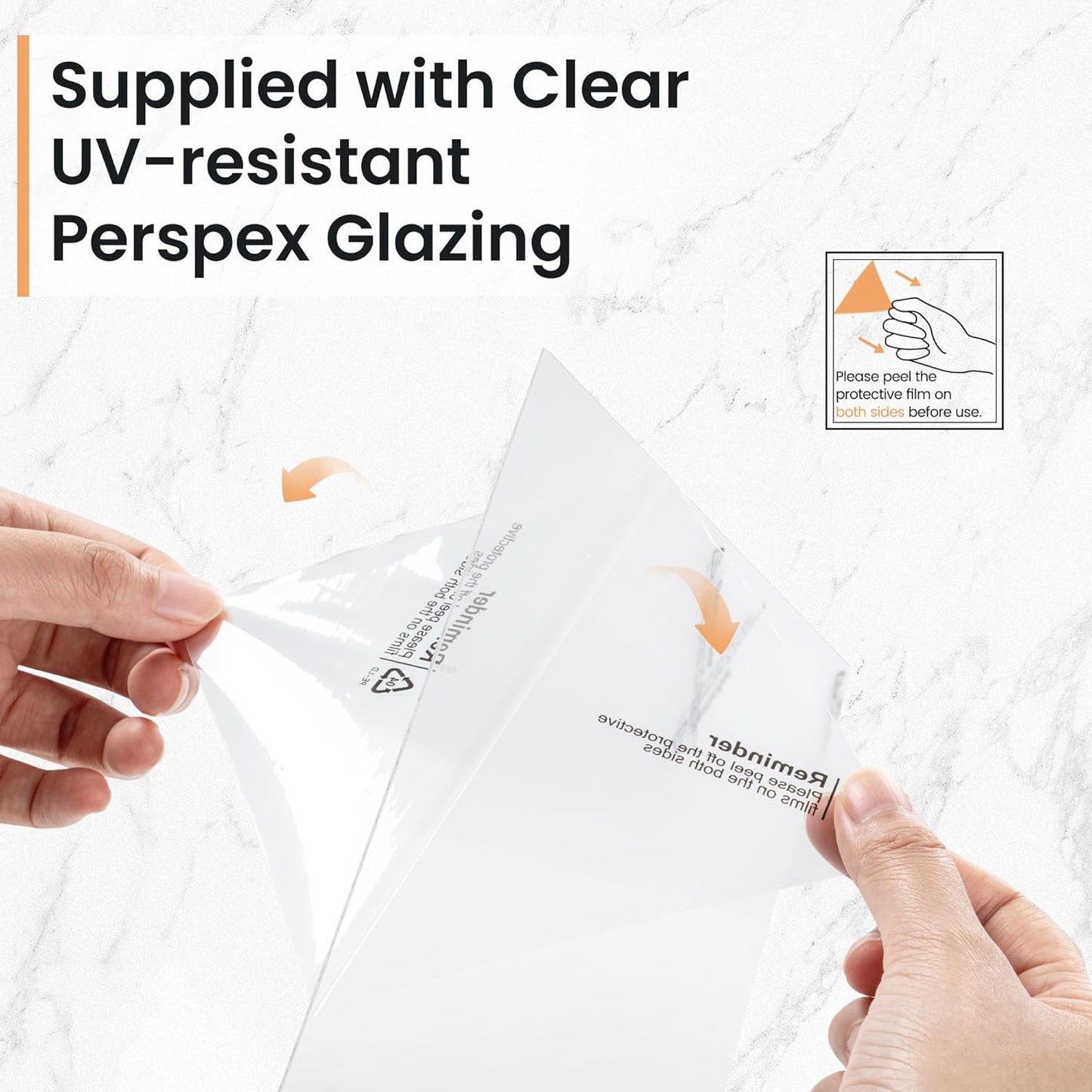 5x7 inch Picture Frame, 5x7 Photo Frames with 4x6 Removable Mat - High Definition Plexiglass - Vertical and Horizontal Display - Wall Hanging Frame - Gold, 3 Pack