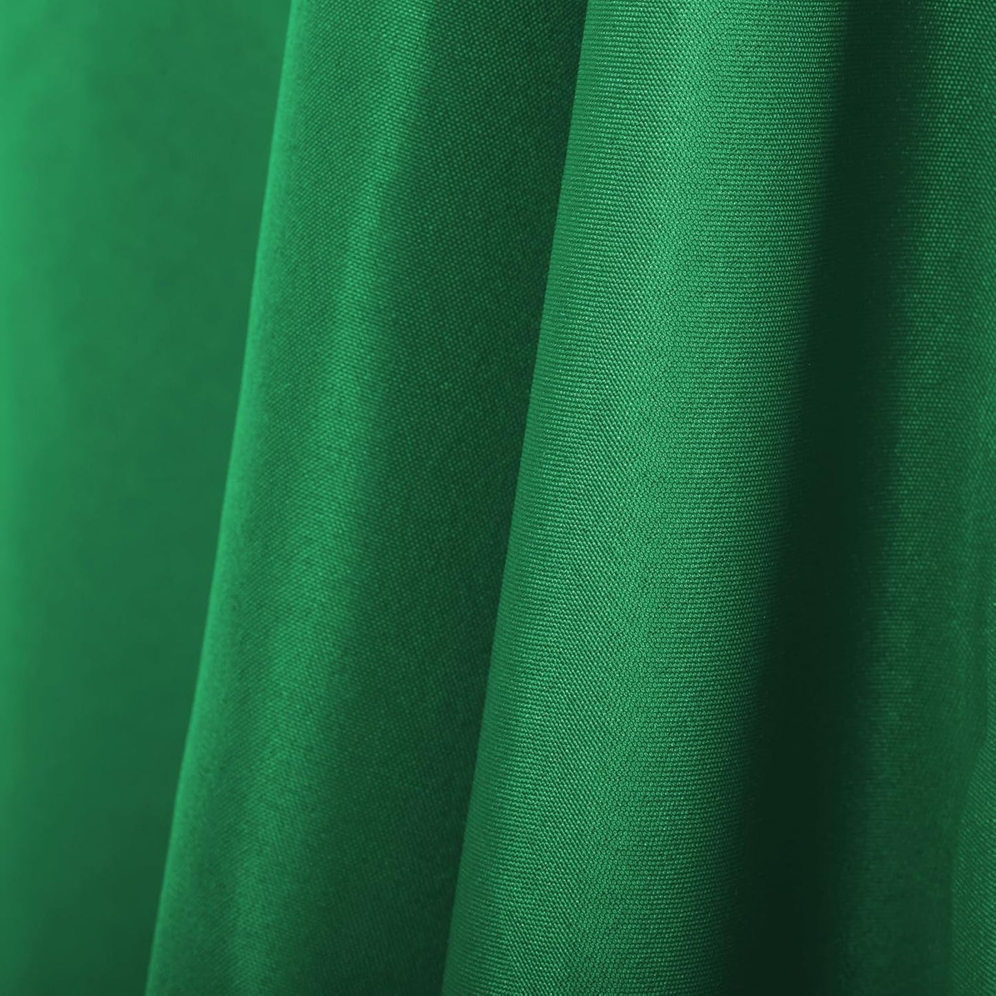 Ascoza 2pack 90x132 Inch Emerald Rectangular Tablecloth 8 Feet Table Cloth in Polyester Fabric for Wedding/Banquet/Restaurant/Parties