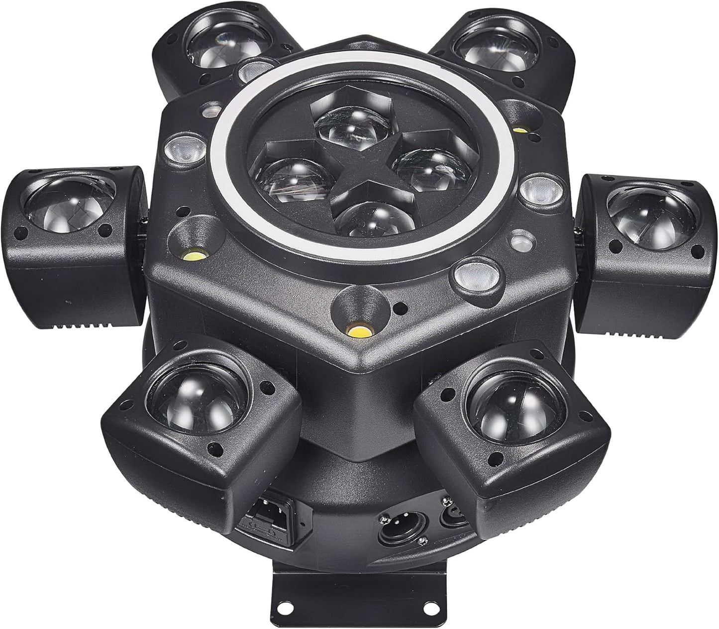 Moving Head Dj Lights for Parties, 180W LED RGBW 6 Arms with Mixed Lighting Effects,DJ Stage Lighting for Party Disco Club Wedding Bar (4)