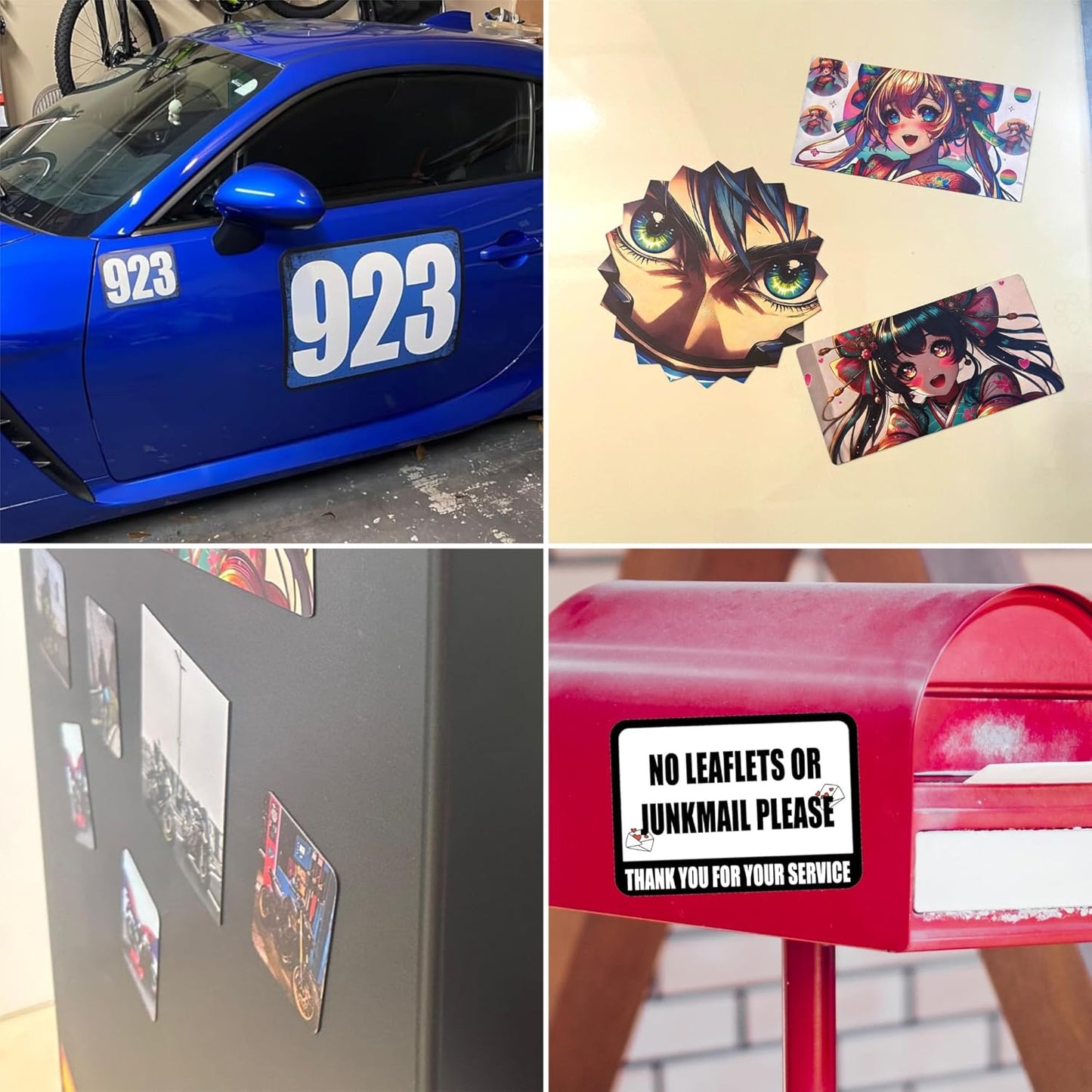 KETABAO β 8" Create Your Own Original Shape Photo Magnet β Customized Magnetic Photo Frames for Refrigerators, Storage Cabinets and Cars