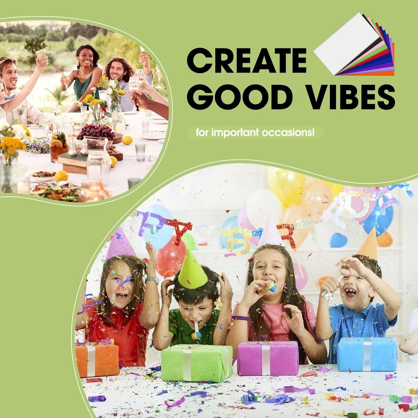 Pureegg Plastic Table Cloth Disposable 10 Pack, 84'' Round Table Cloths, Halloween Party Decorations, Summerween Decor, Halloween Tablecloths, Round, Plastic Cover, Leakproof & Sturdy, Black