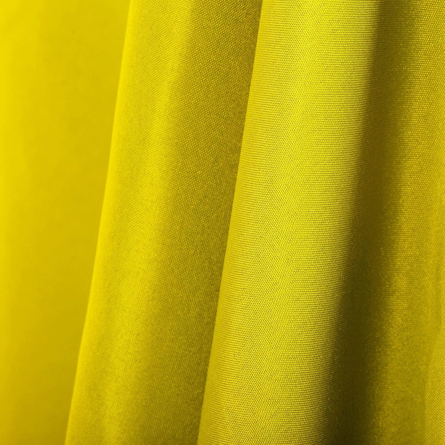 Ascoza 2pack 60x102 Inch Yellow Rectangular Tablecloth 6 Feet Table Cloth in Polyester Fabric for Wedding/Banquet/Restaurant/Parties