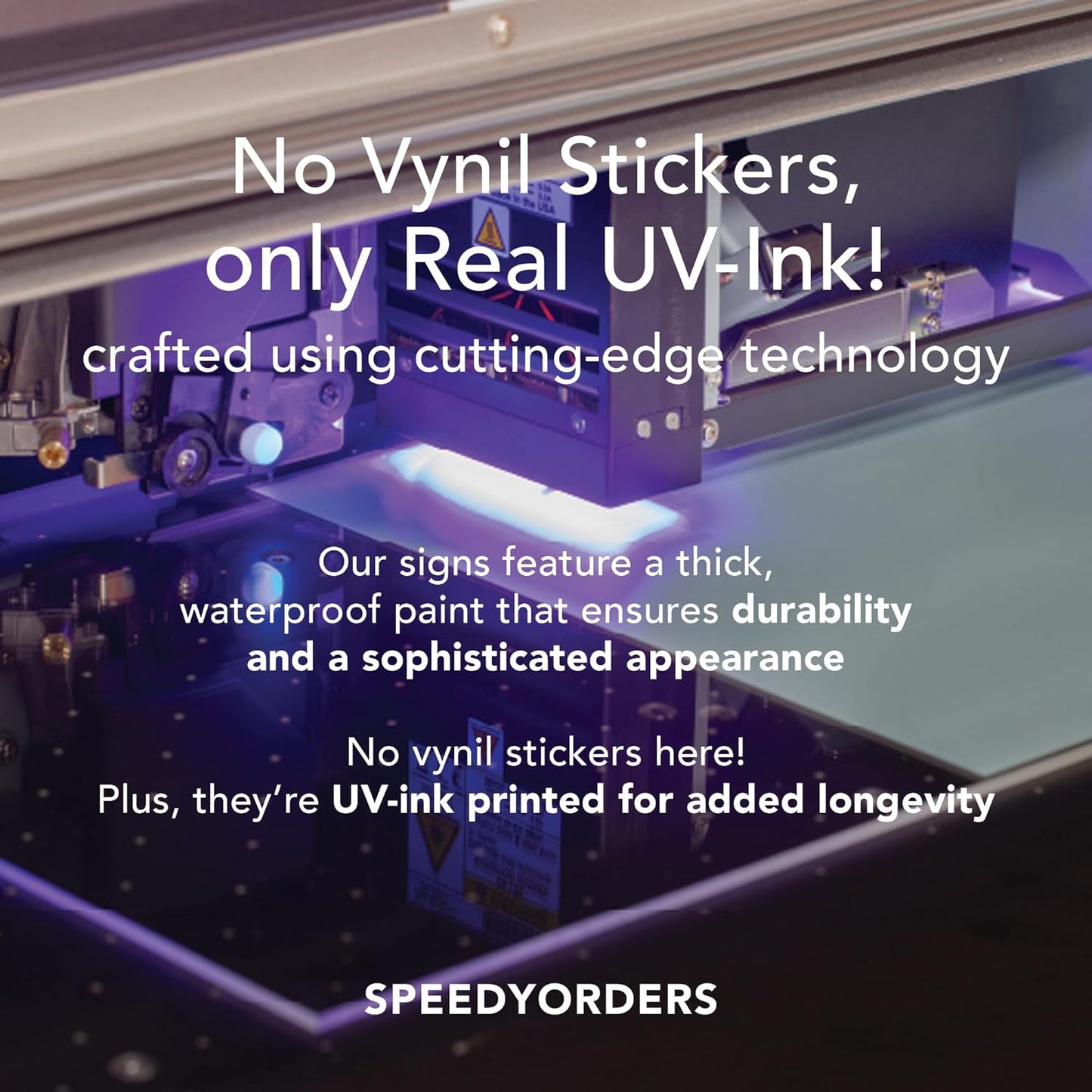 Custom Outdoor Metal Sign, Personalized Aluminum Safety and Business Signs, Waterproof (Picture, 36x24 In) - White Aluminum