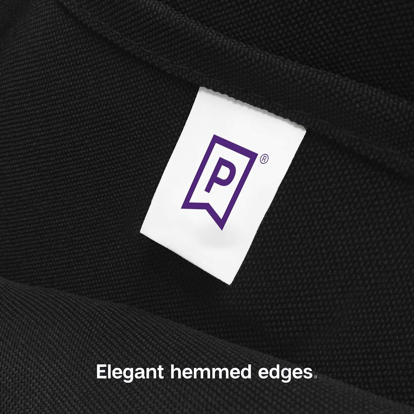 Gee Di Moda Rectangle Tablecloth - 90 x 132" Inch - Black Rectangular Table Cloth for 6 Foot Table in Washable Polyester - Great for Buffet Table, Parties, Holiday Dinner, Wedding & More