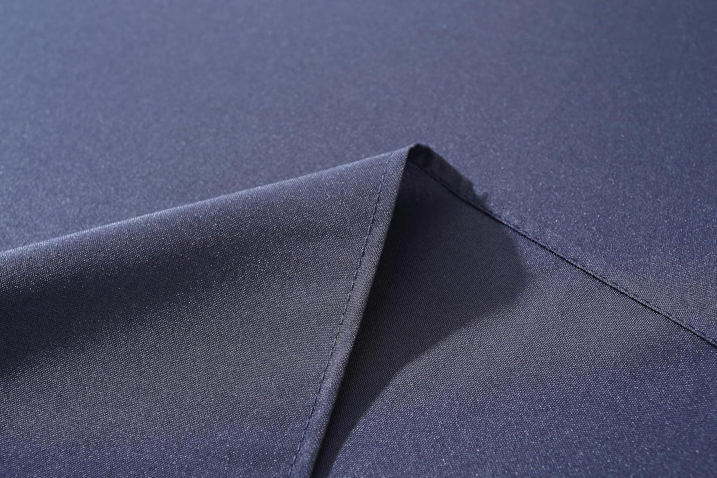 Craft And Party Rectangle Tablecloth, 70 x 90 Inch Navy Blue Tablecloth, Polyester Fabric Washable Table Cloth for Home, Party, Wedding or Restaurant Use.