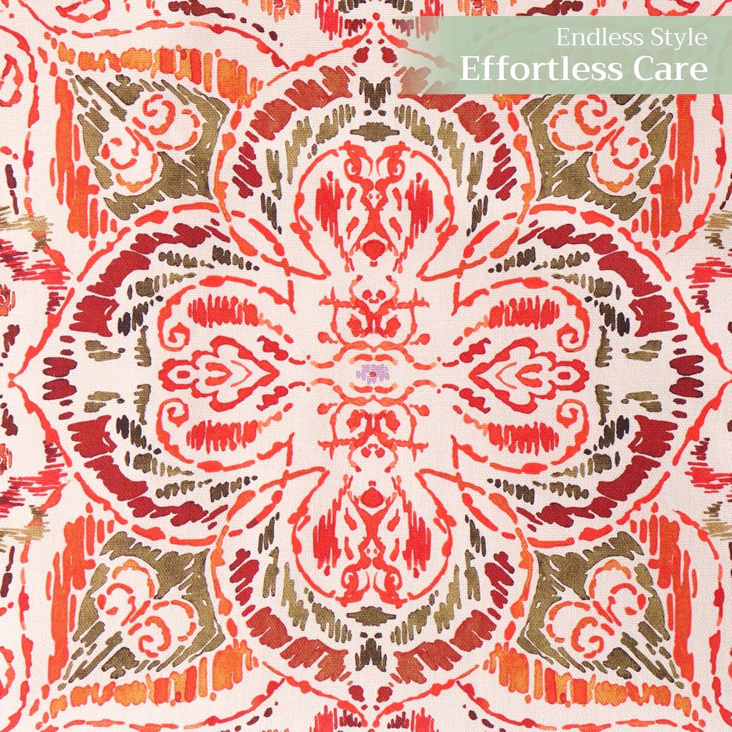 Maison d' Hermine Table Runner 100% Cotton Double Layer Table Runners 72 inches Long for Thanksgiving Christmas Decorations Home Kitchen Dining Party Wedding (Damask, 14.5" x 72")