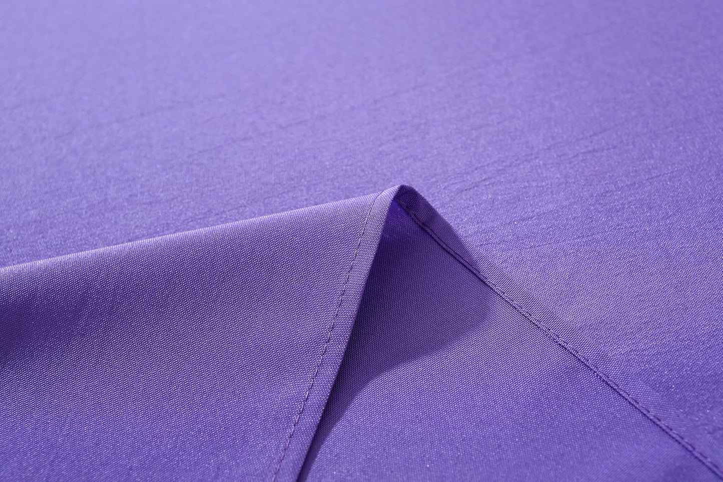 Craft And Party Rectangle Tablecloth, 70 x 108 Inch Purple Tablecloth, Polyester Fabric Washable Table Cloth for Home, Party, Wedding or Restaurant Use.
