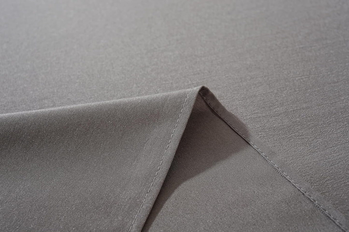 Craft And Party Rectangle Tablecloth, 70 x 90 Inch Charcoal Tablecloth, Polyester Fabric Washable Table Cloth for Home, Party, Wedding or Restaurant Use.