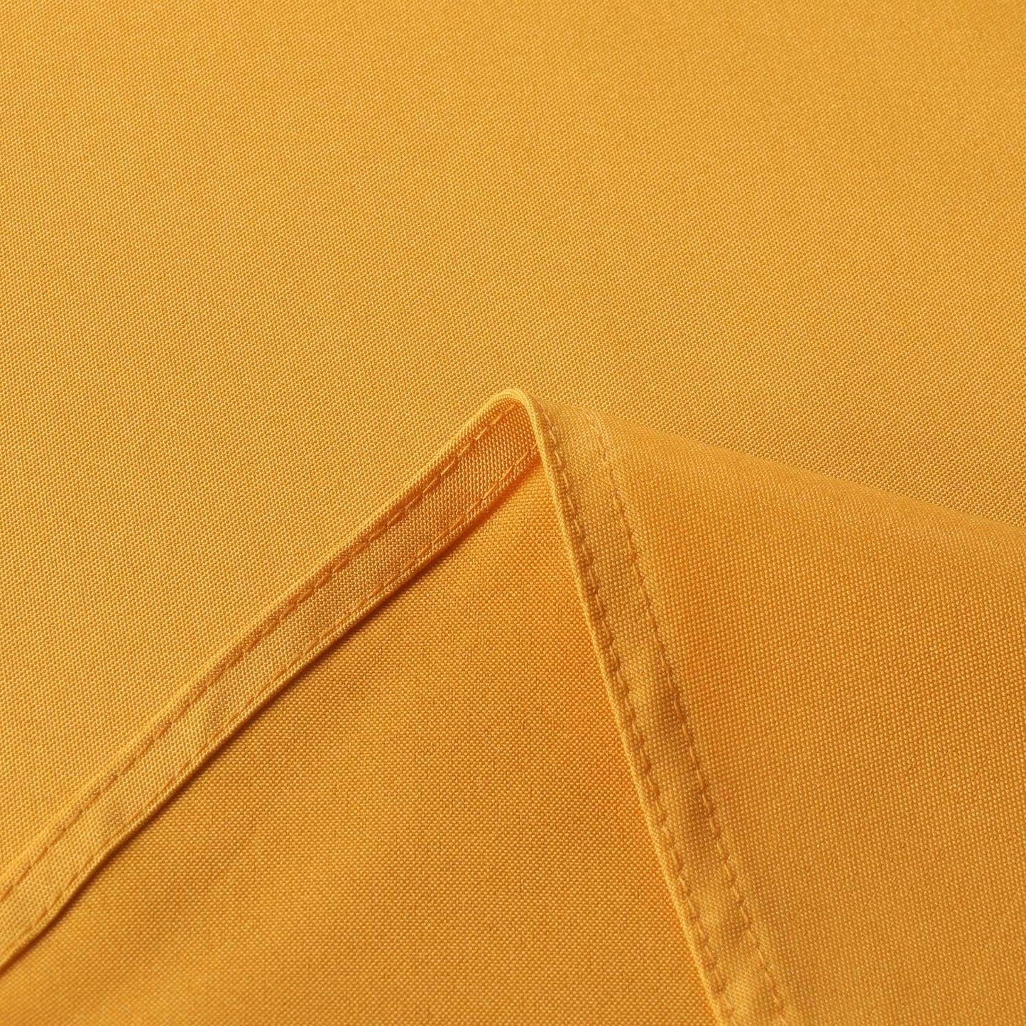 sancua Round Tablecloth - 80 Inch - Water Resistant Spill Proof Washable Polyester Table Cloth Decorative Fabric Table Cover for Dining Tables, Buffet Parties and Camping, Gold