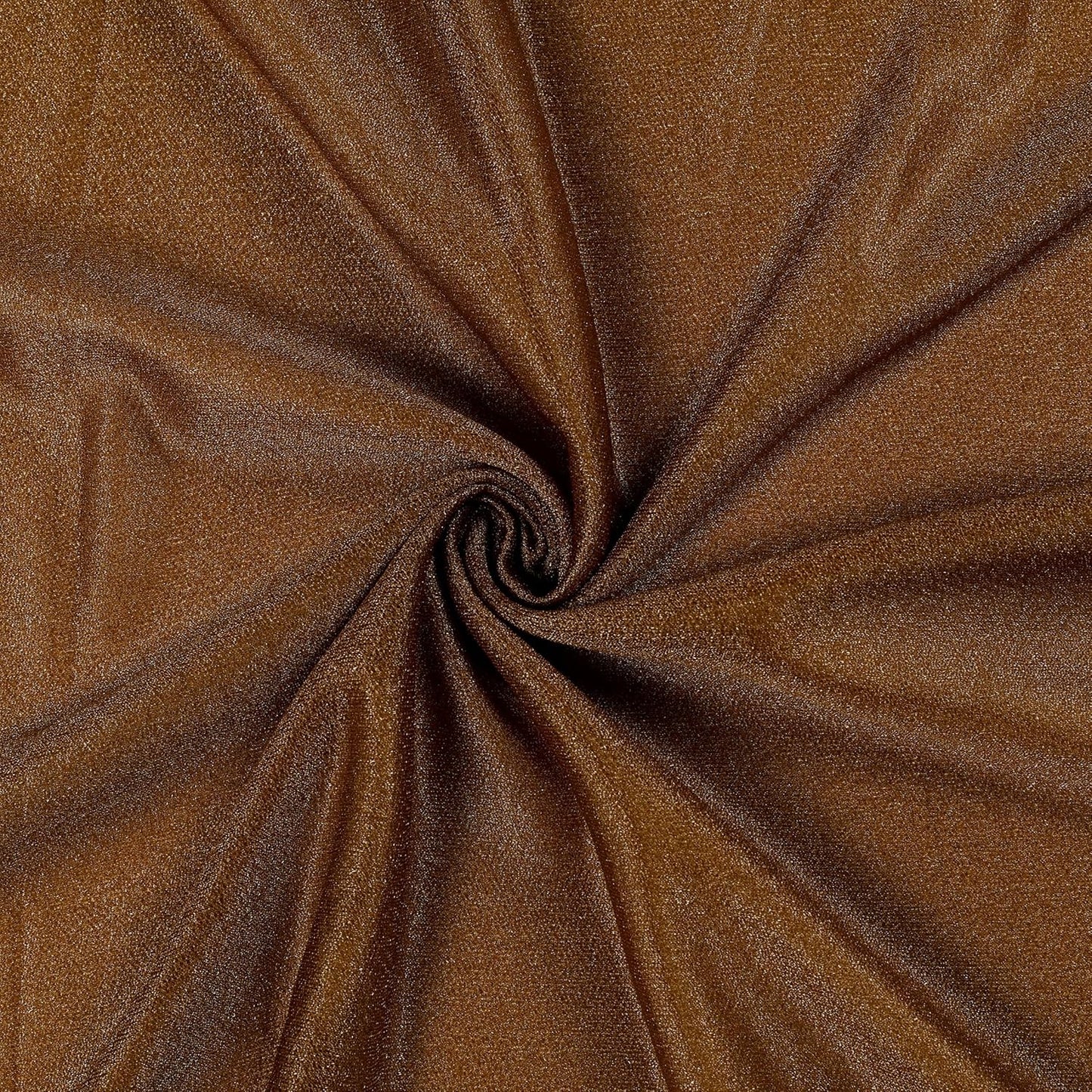 VDS Pack of 2 Panel (30 Inch X 50 Feet) Wedding Arch Draping Fabric Sheer Chiffon Fabric Drapery for Wedding Ceremony Reception Swag Backdrop Canopy Chuppah ARBO Altars Decoration (Mocha)