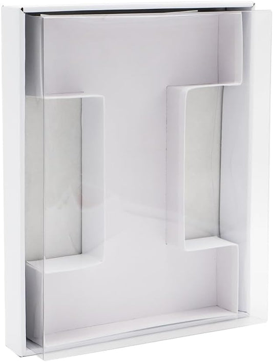 12" Fillable Cardboard Letter Charcuterie Gift Cupcake Box With Cover Sweets Packaging (I)