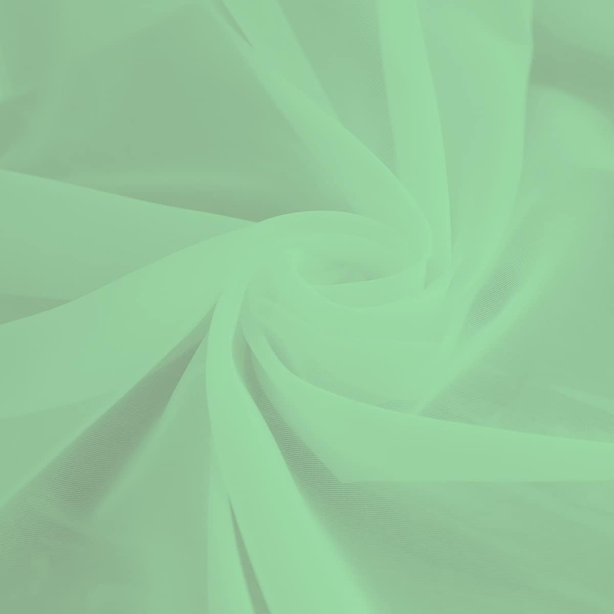 Window Light Green Sheer Curtains 145 Inches Long 2 Panels Sheer Curtain Basic Rod Pocket Panel for Bedroom Children Living Room Yard Kitchen (Light Green, 52" W x 145" L | 2 pcs)