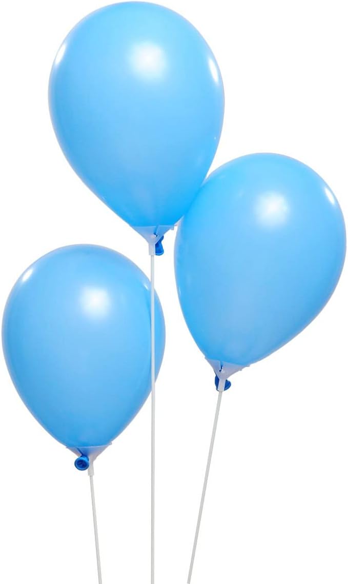 400 Pack Light Blue 5 Inch Latex Small Balloons Bulk Balloon for Birthday Wedding Bridal Baby Shower Supplies Party Decorations