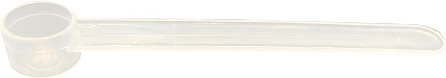 1.5 mL (1.5 CC) Long Handle Scoop for Measuring Coffee, Pet Food, Grains, Protein, Spices and Other Dry Goods (Pack of 1)