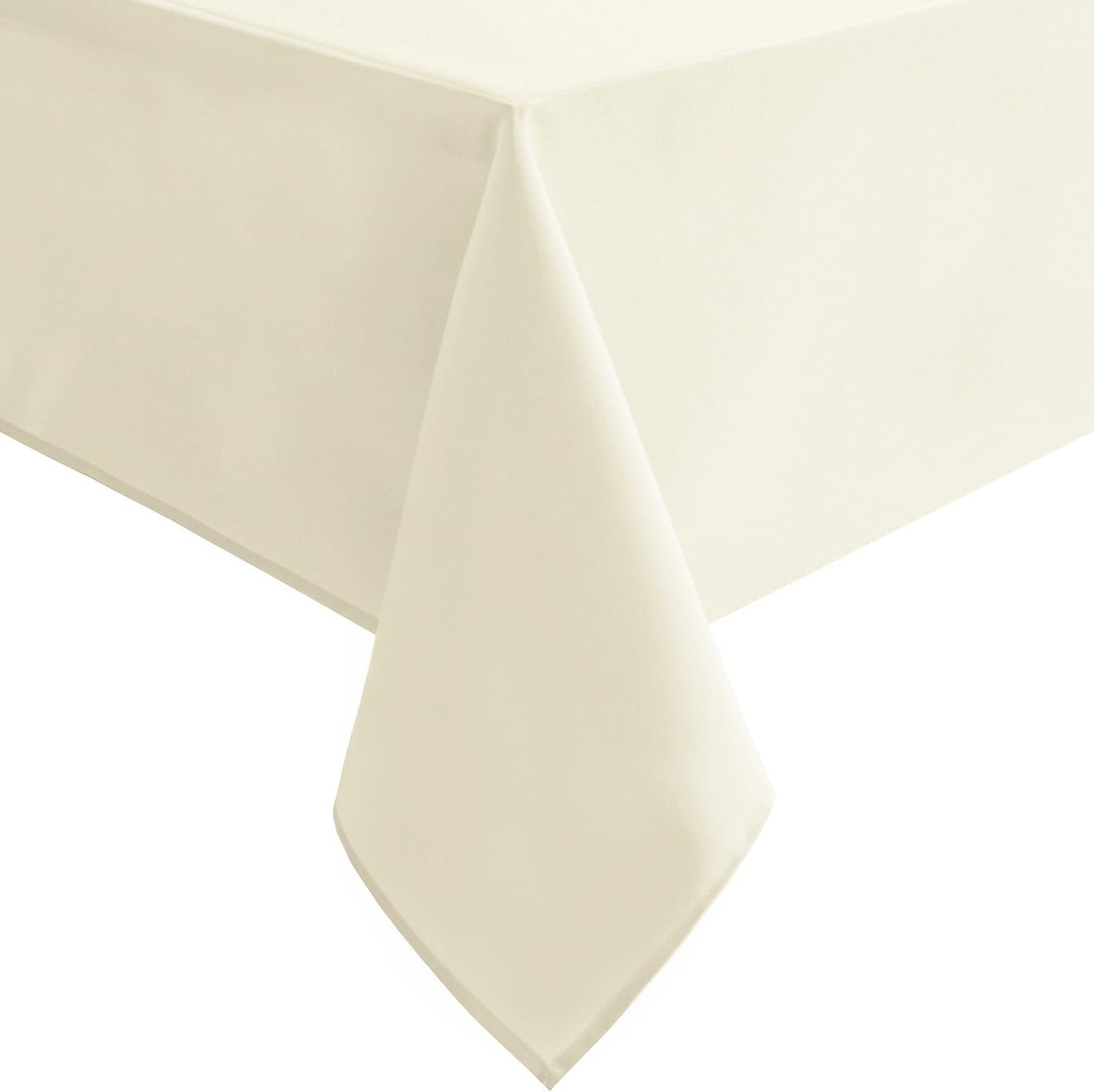 Hiasan Champagne Tablecloth for Rectangle Tables - Waterproof and Spillproof Washable Fabric Table Cloth for Dining Room Kitchen Party, 60 x 102 Inch
