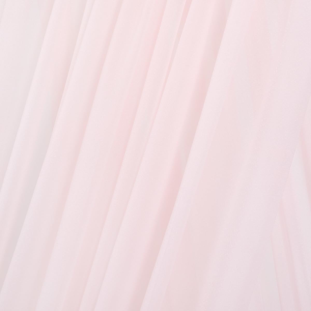 MLMC Blush Pink Wedding Arch Draping Fabric 1 Panel 29" x 20 FT Extra Long Gauze Drapes Sheer Backdrop Curtains 6.6 Yards Airy Outdoor Drapery Panels for Wedding Baby Shower Birthday Decor