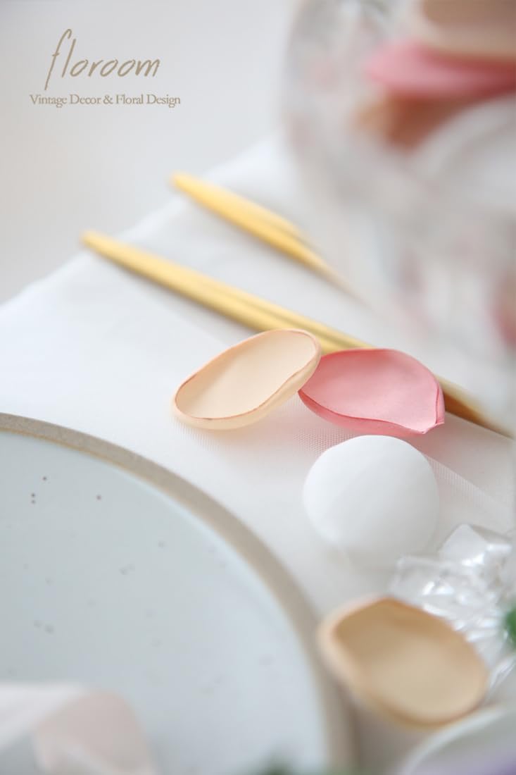 Floroom 500pcs Rose Petals Champagne Pink Faux Silk Flower Petals for Wedding Flower Girl Basket Aisle Runner Scatter Dinner Table Centerpieces Party Confetti Bridal Shower Romantic Night Decoration