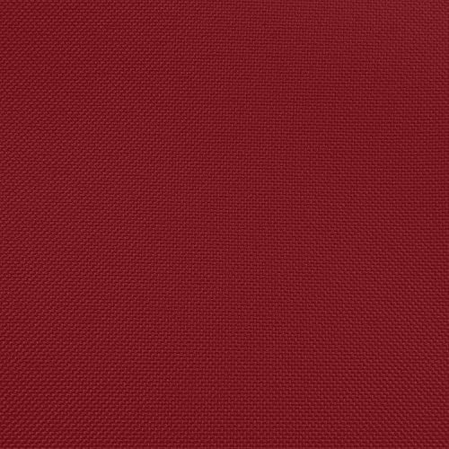 Ultimate Textile Pleat Polyester Fabric Table Skirt - Machine Washable Flame Resistant with Clips for Events, Weddings & Trade Shows, Cut & Sewn in Paterson, NJ - Holiday Red, 17' Box Pleat