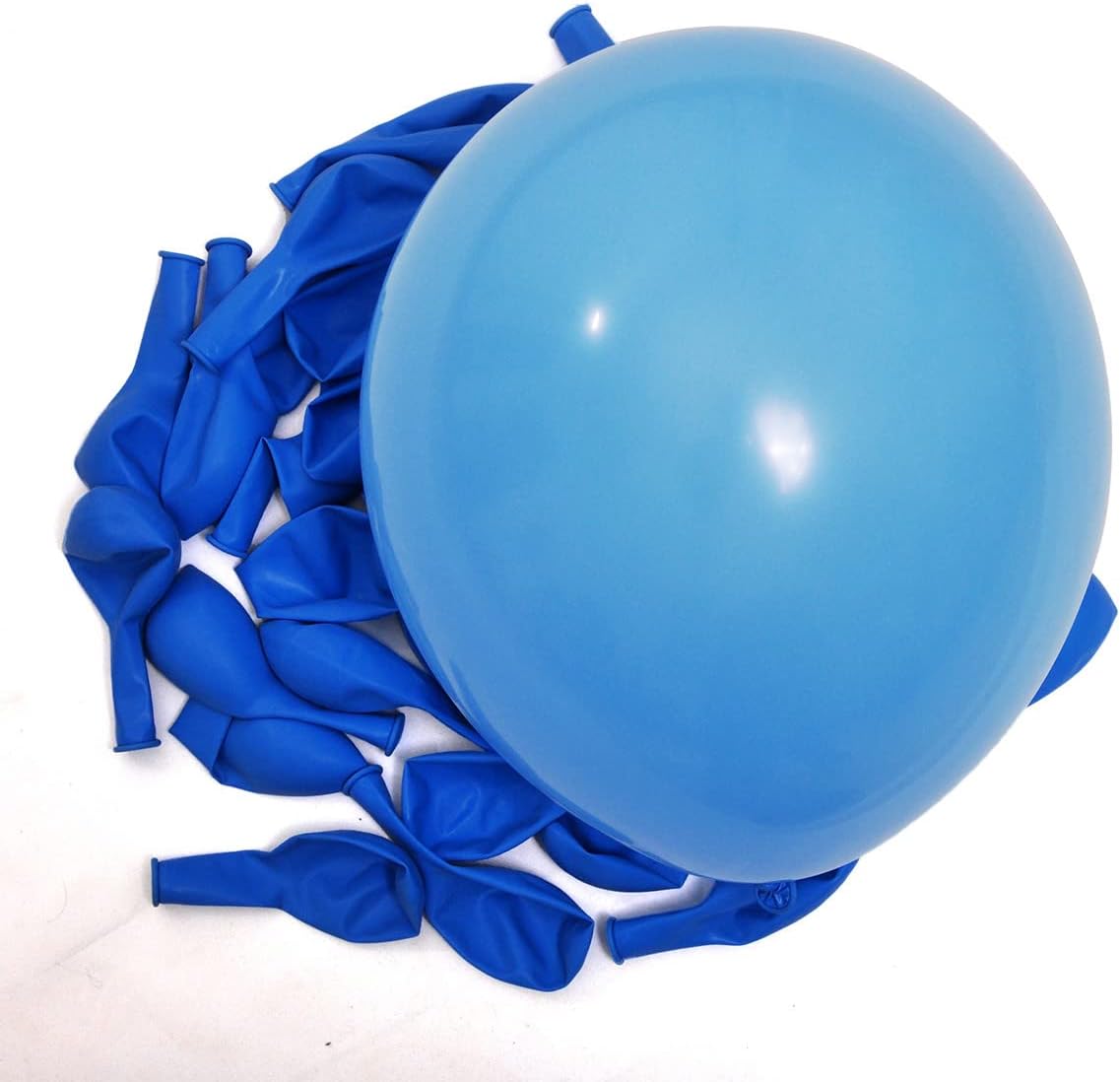300 Pack Light Blue Balloons 12 inch Blue Latex Party Balloon Bulk for Various Party Events Decorations