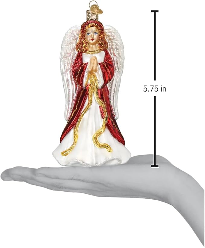 Old World Christmas Glass Blown Ornament Divinity (10228)