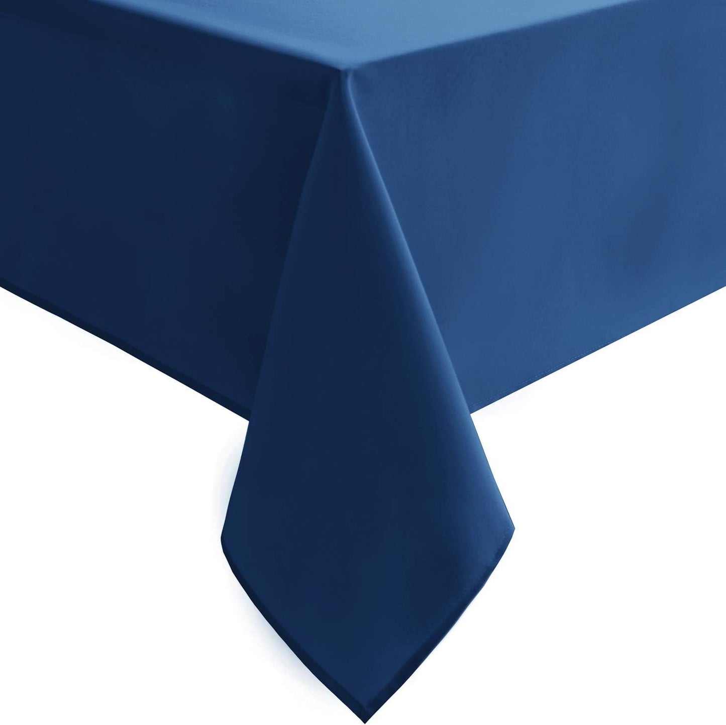Hiasan Royal Blue Tablecloth for Rectangle Tables - Waterproof and Spillproof Washable Fabric Table Cloth for Dining Room Kitchen Party, 60 x 84 Inch
