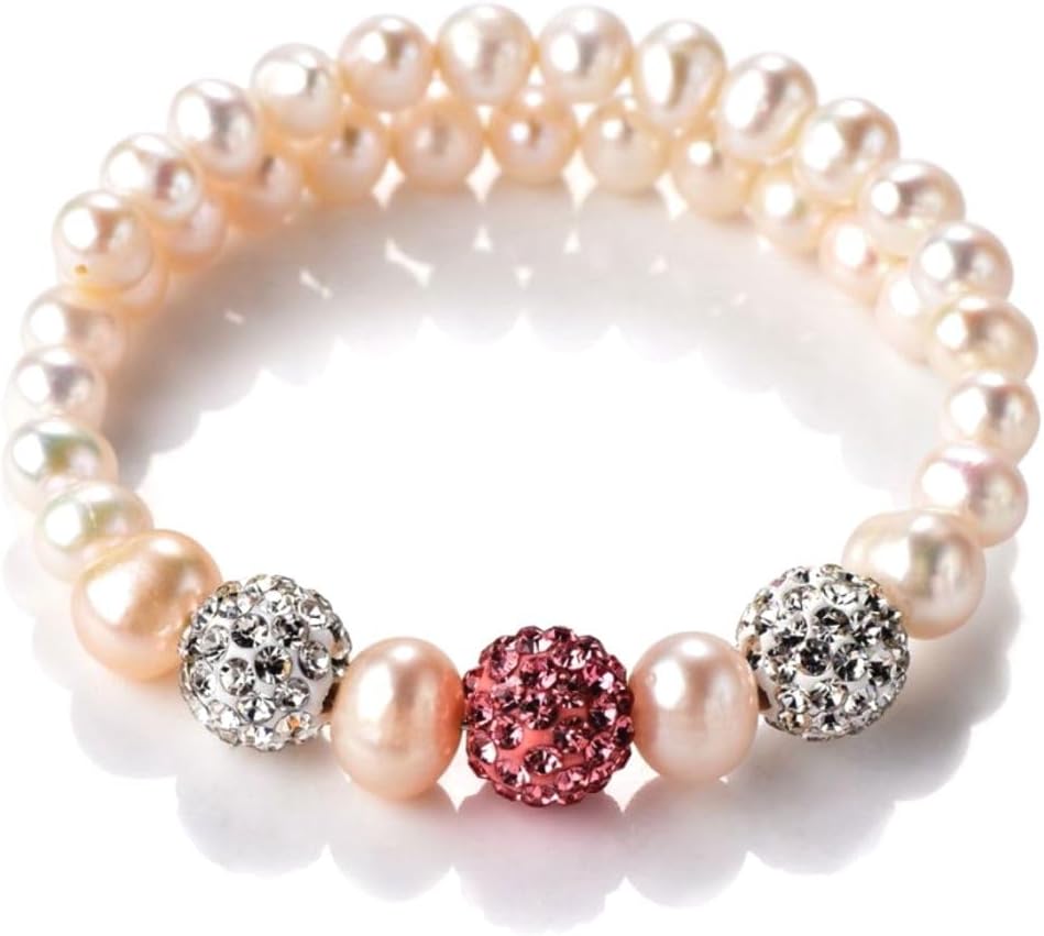 25pcs Adabele Grade A Suncatcher Crystal Rhinestone Pave Loose Beads 12mm Light Rose Pink Polymer Clay Disco Ball Spacers Compatible with Shamballa All Craft Jewelry Making DB12-55