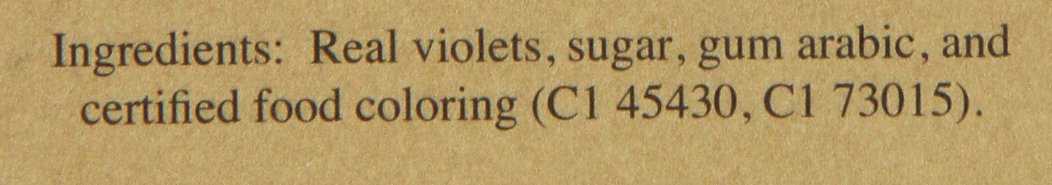 India Tree Candied Violet Petals, 0.5 Ounce