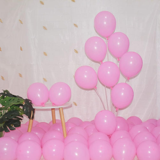 400 Pack 5 Inch Hot Pink Latex Balloons Helium Balloons Party Balloons Decorations Supplies