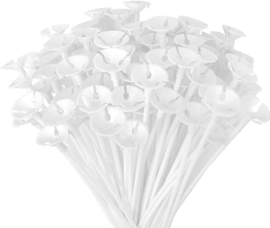 Apoulin Balloon Sticks - 35Pack Balloon Stick and Cup for Party Wedding