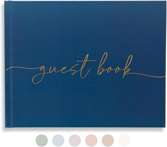 Lamare Wedding Guest Book – Polaroid Guest Book for Wedding Reception, Baby Shower, Birthday, Bridal Shower and Special Event Guestbook – A Stylish Sign in Book for Party - Blank Page