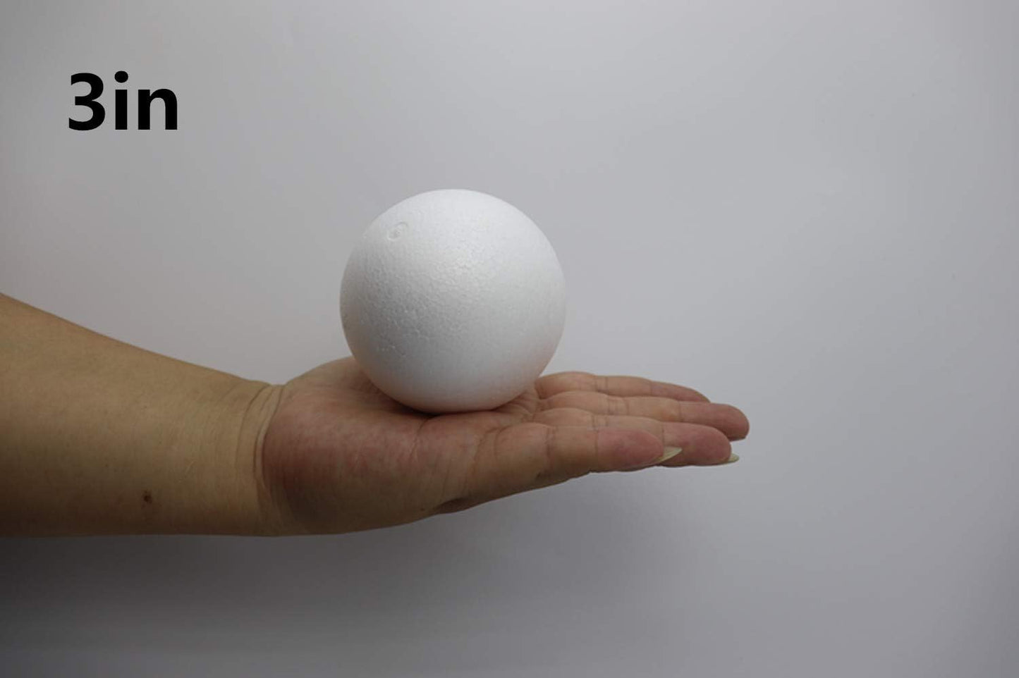 FFchuanhe 39 Pack Craft Foam Balls, 5 Sizes Including 2-7.8 in, Polystyrene Smooth Round Balls for Arts and Crafts, Wedding, DIY Craft for Home, Supplies School Craft Project and Holiday Party